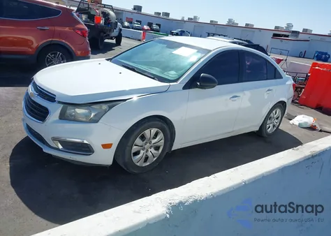 2015 Chevrolet Cruze Ls from USA, damaged, VIN 1G1PA5SH7F7113271